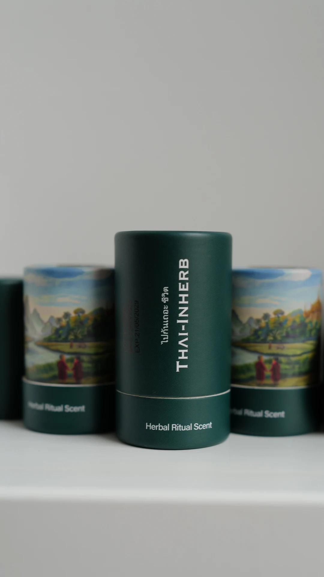 THAI-INHERB Tuben aus der ersten Produktionscharge